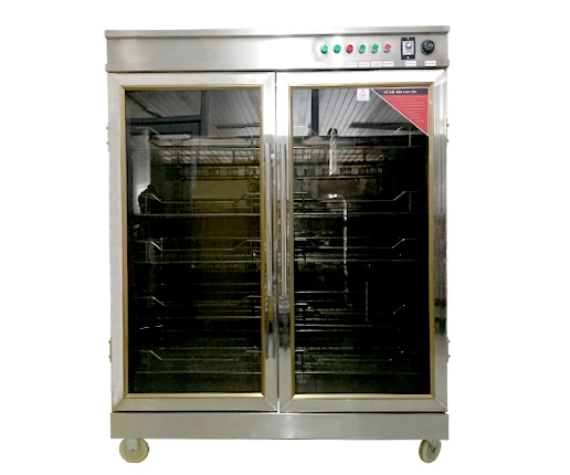 Tủ Sấy Bát 2 Buồng và 2 Cánh Kính -TSBVI1200