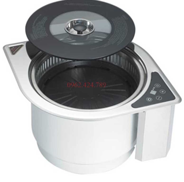 Bếp nướng lẩu hồng ngoại - hút âm HEY-2000DCT